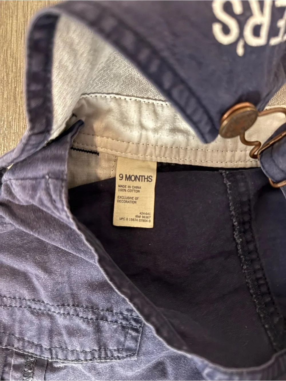 Oshkosh Navy Engineer's Crew Overalls with Train Embroidery